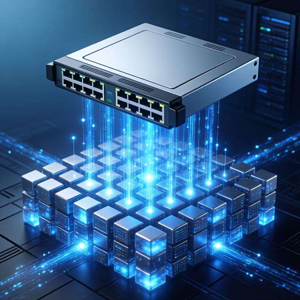 AI训练以太网交换机选型指南:释放千卡集群算力的四大硬指标 AI训练以太网交换机选型指南:释放千卡集群算力的四大硬指标第三张图