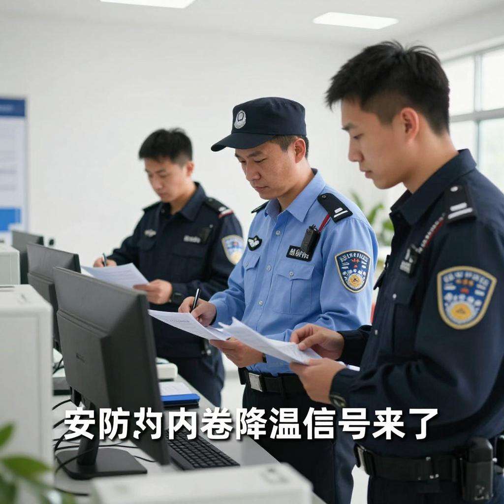 安防行业内卷降温信号来了？第一张图