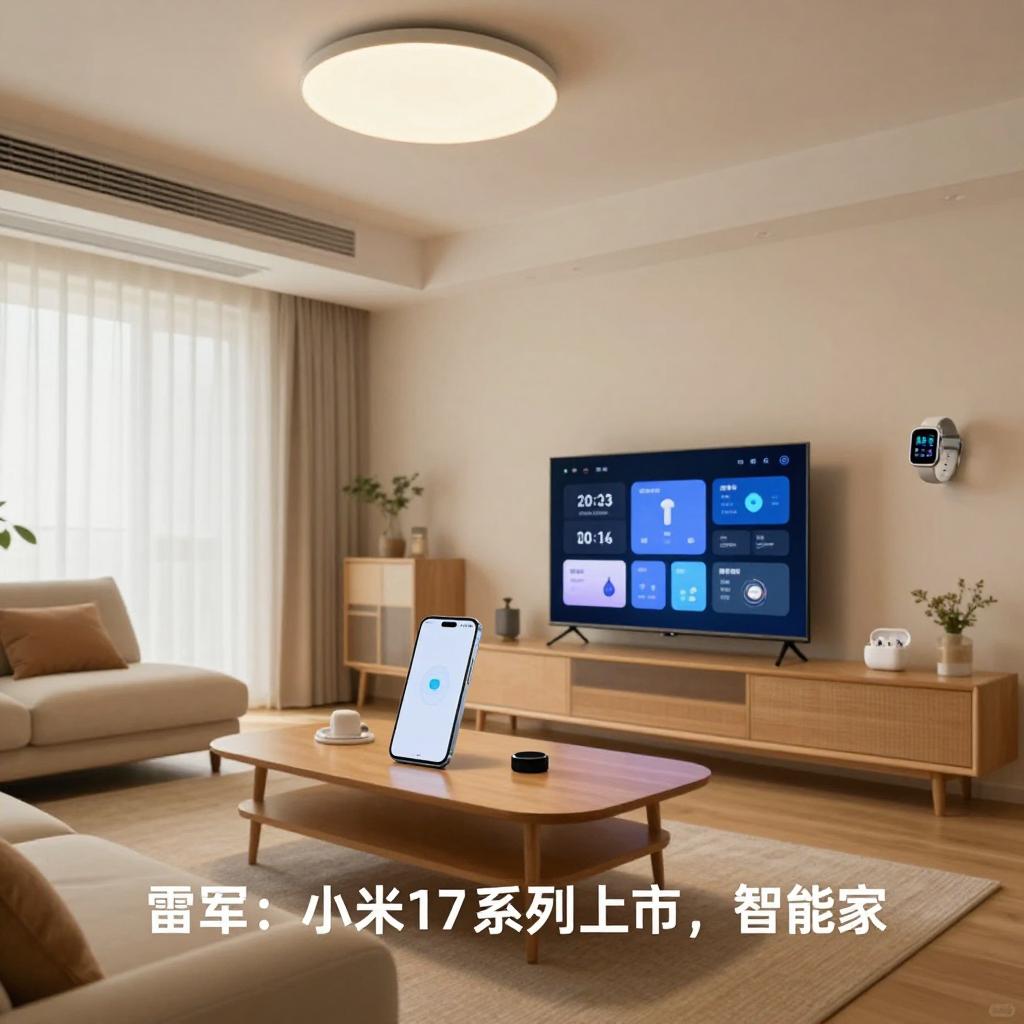 雷军：小米17 Ultra 系列上市，智能家庭屏、护眼照明灯新品发售