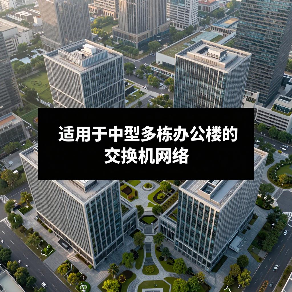适用于中型多栋办公楼的PoE交换机网络解决方案