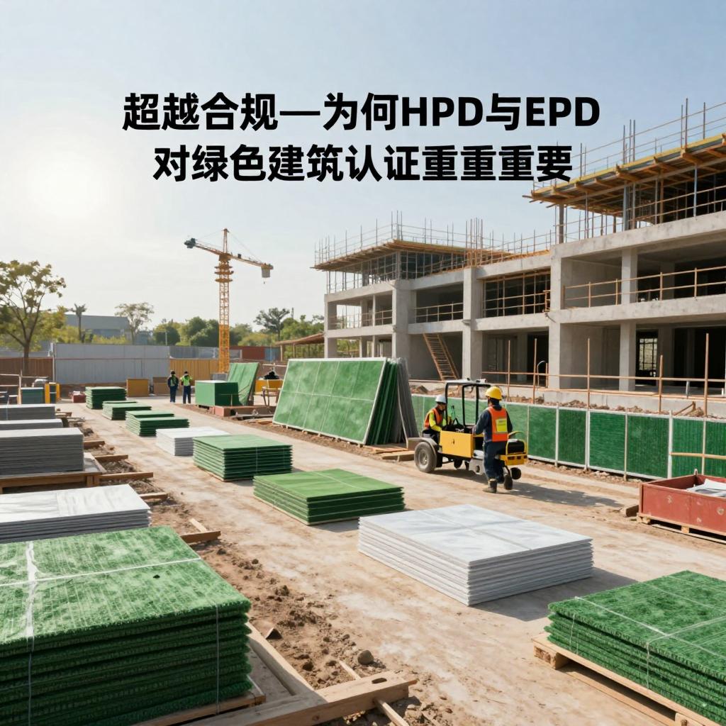 超越合规 —— 为何HPD与EPD对绿色建筑认证至关重要