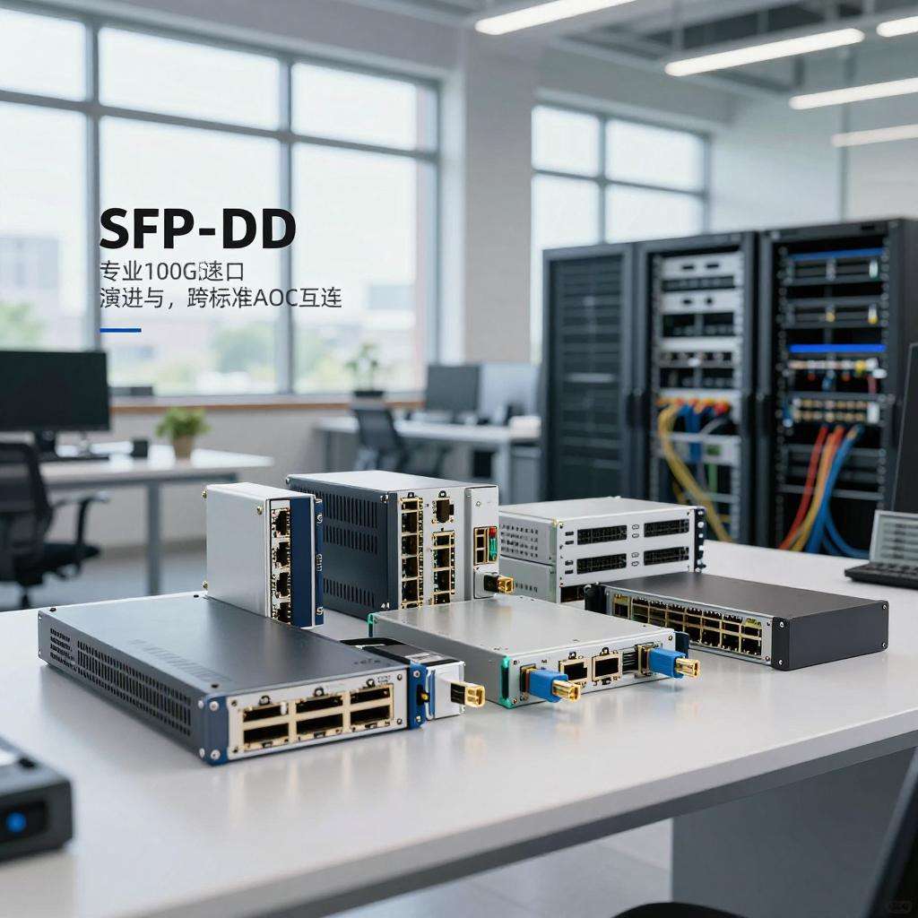 SFP-DD 与 QSFP28：100G 接口演进与跨标准 AOC 互连