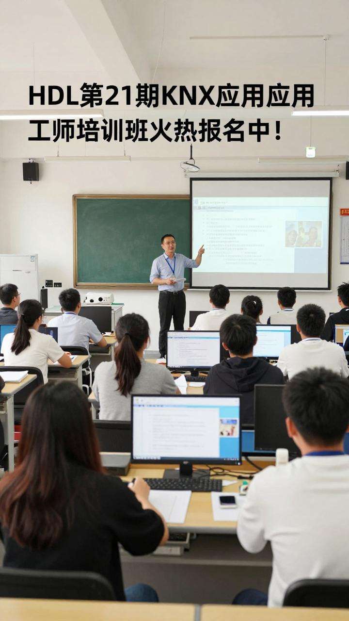 HDL：第21期KNX应用工程师培训班火热报名中！