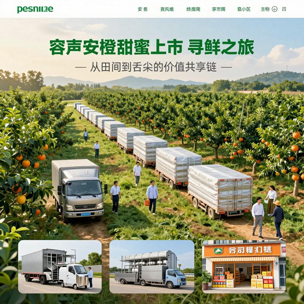 “安橙”甜蜜上市，容声“寻鲜之旅”打造从田间到舌尖的价值共享链