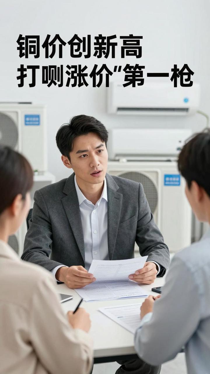 铜价创新高迎来空调的打响涨价“第一枪” 铜价创新高迎来空调的打响涨价“第一枪”第一张图