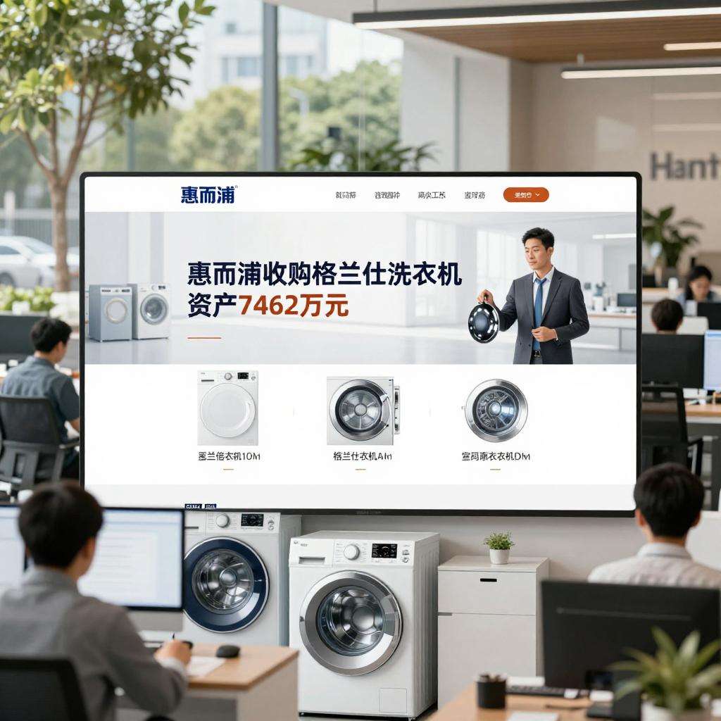 惠而浦收购格兰仕洗衣机资产｜7462万元交易全解析