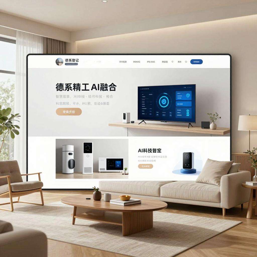 德系精工与AI科技融合｜智慧家庭场景化布局全攻略