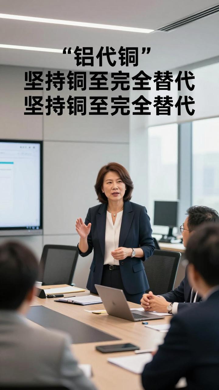 董明珠谈铝代铜：坚持铜至完全替代