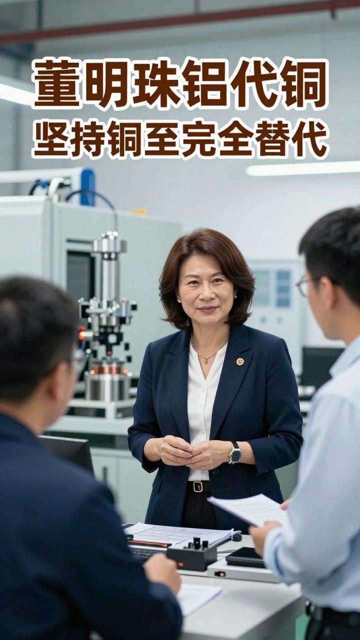 董明珠谈铝代铜:坚持铜至完全替代 董明珠谈铝代铜:坚持铜至完全替代第一张图