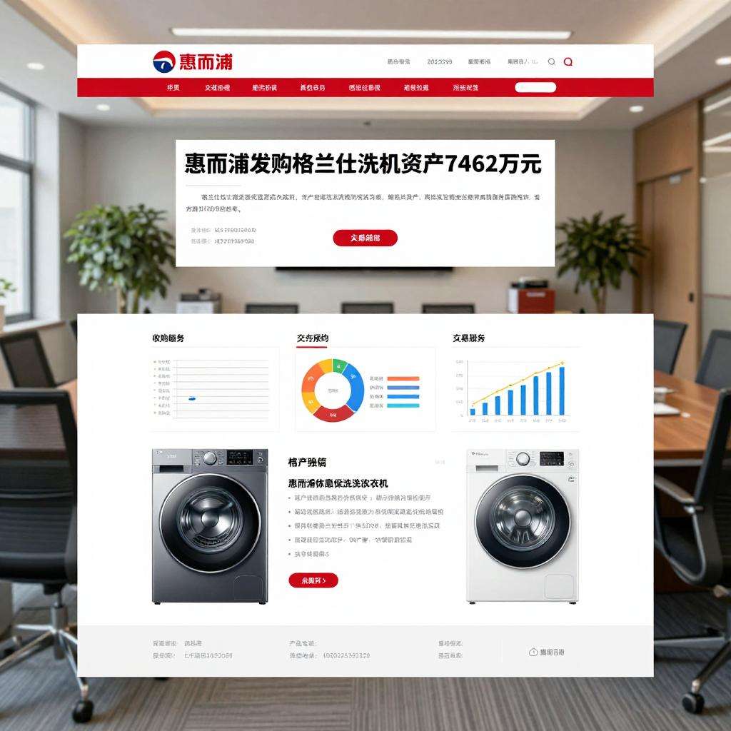 惠而浦收购格兰仕洗衣机资产｜7462万元交易细节解析