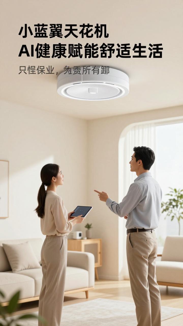 AI健康赋能舒适生活场景｜小蓝翼天花机全攻略第一张图