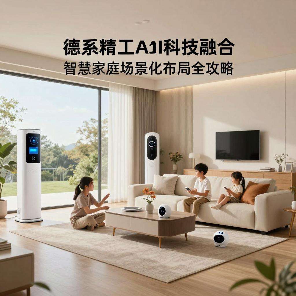 德系精工与AI科技融合｜智慧家庭场景化布局全攻略