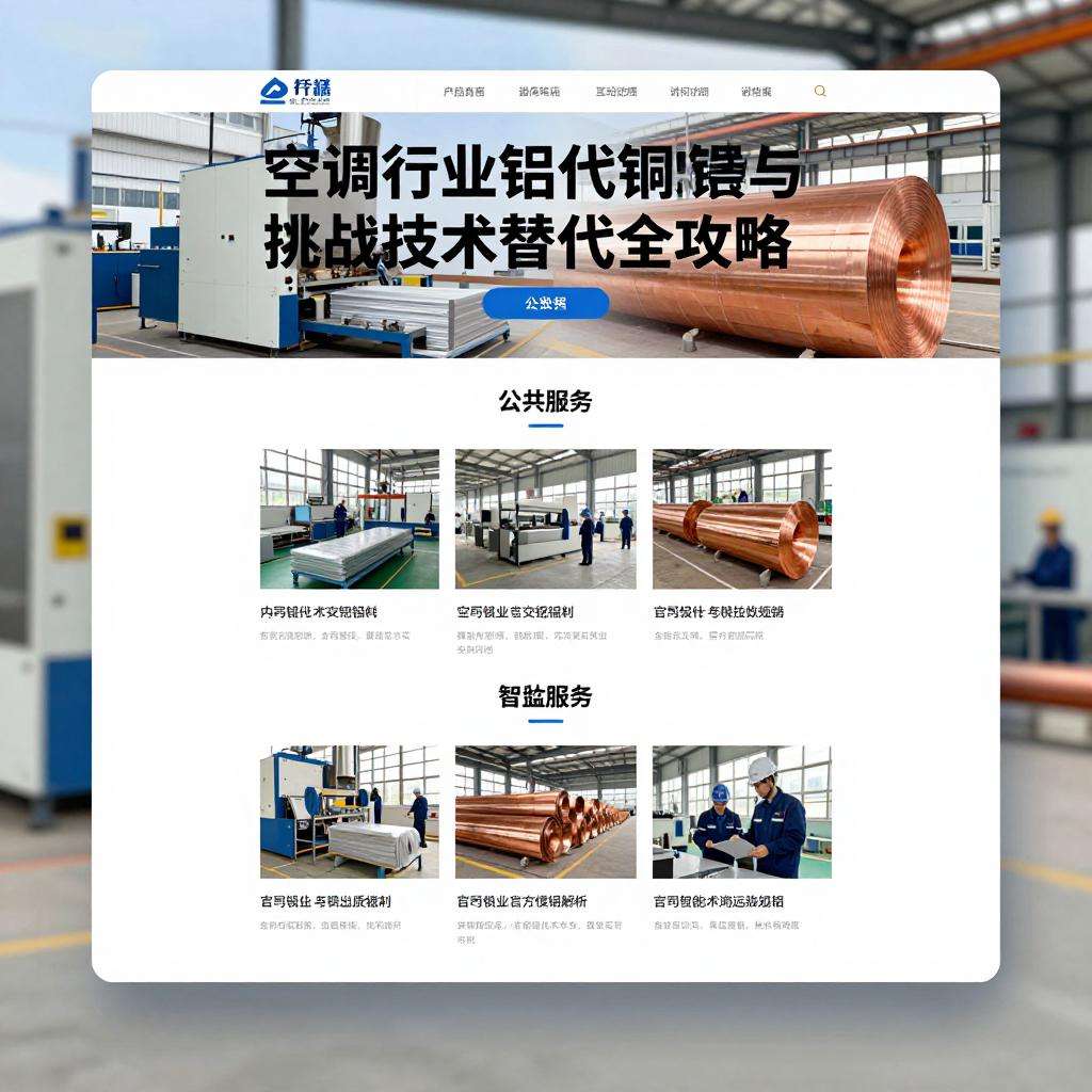 空调行业铝代铜进展与挑战｜技术替代全攻略