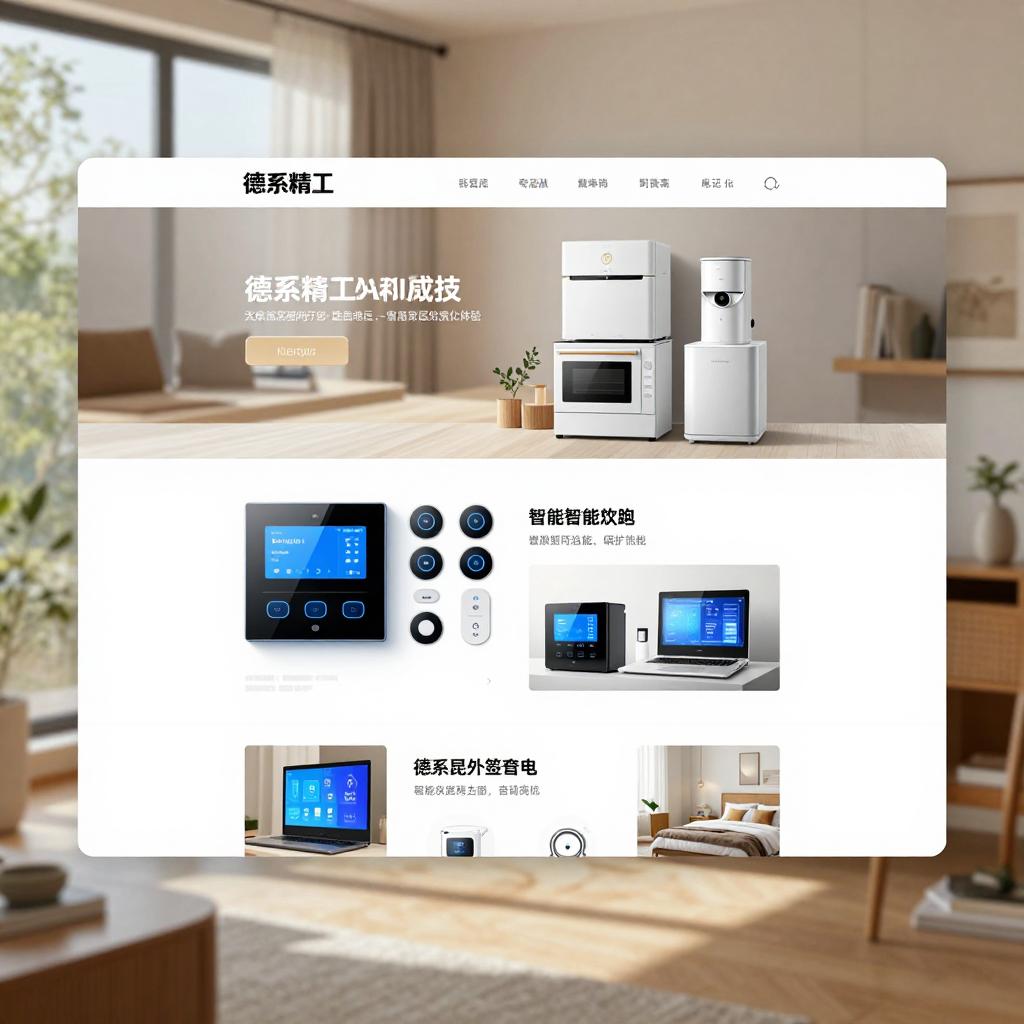 德系精工与AI科技融合打造智慧家庭场景化体验