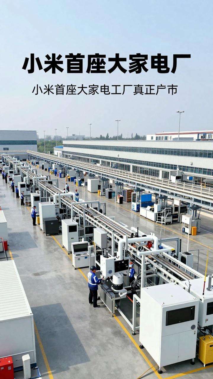 小米首座大家电工厂竣工投产｜智能家电自产新里程碑