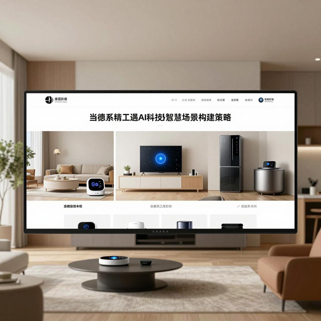 当德系精工遇见AI科技：智慧家庭场景化布局｜构建策略