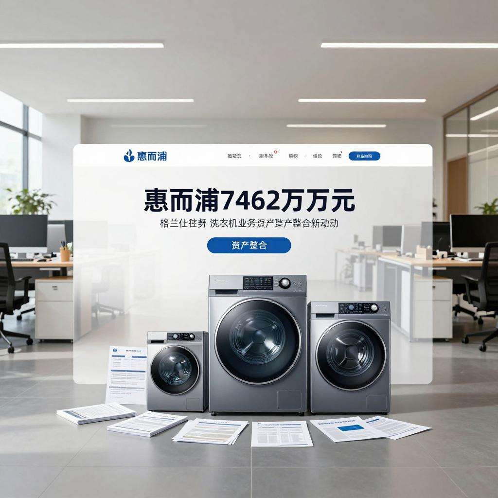 惠而浦7462万元收购格兰仕洗衣机业务｜资产整合新动向