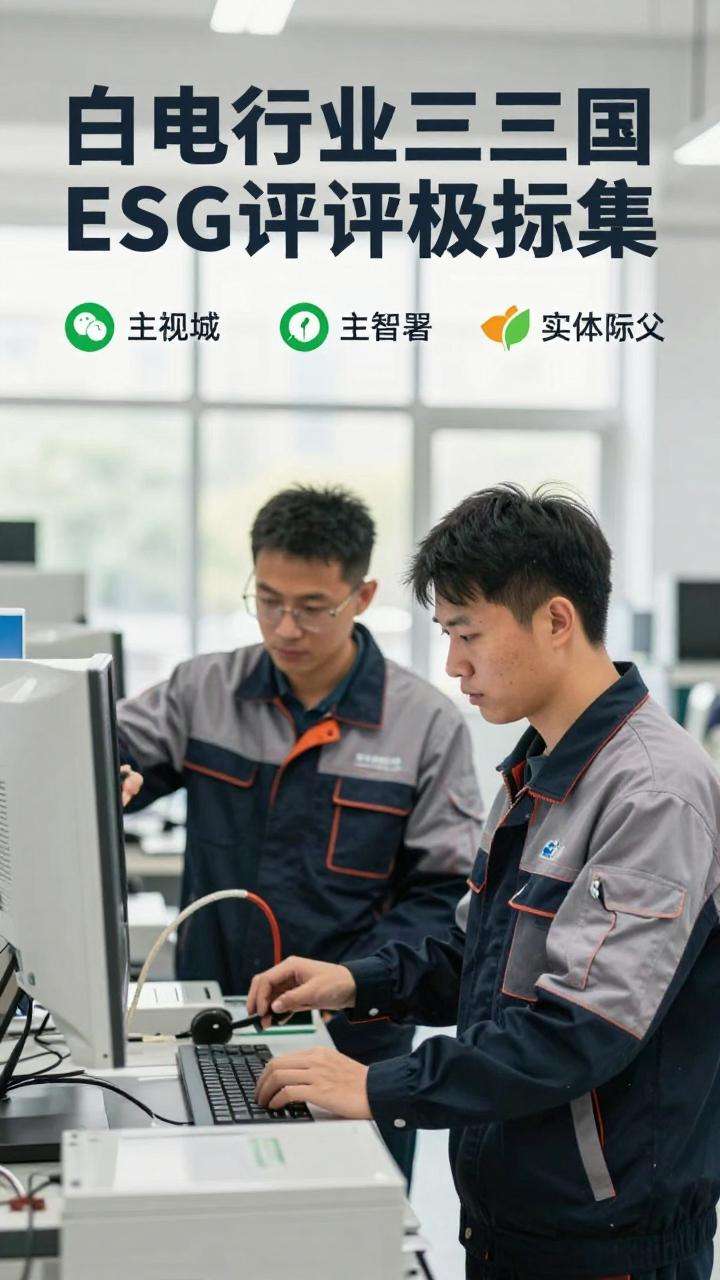 白电三巨头ESG评级出炉：美的海尔获AAA，格力获AA｜ESG竞争新格局第一张图