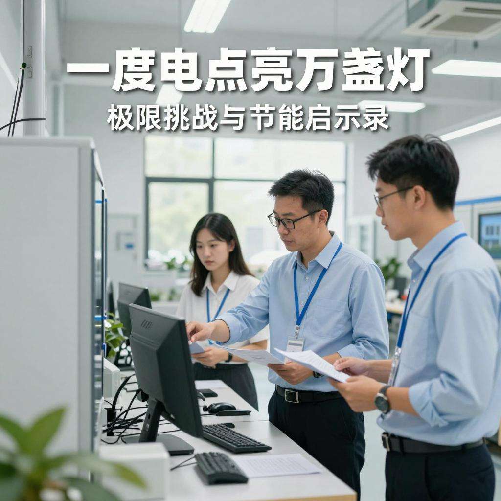 科技发展助力绿色节能：一度电点亮万盏灯的极限挑战｜节能启示录第一张图