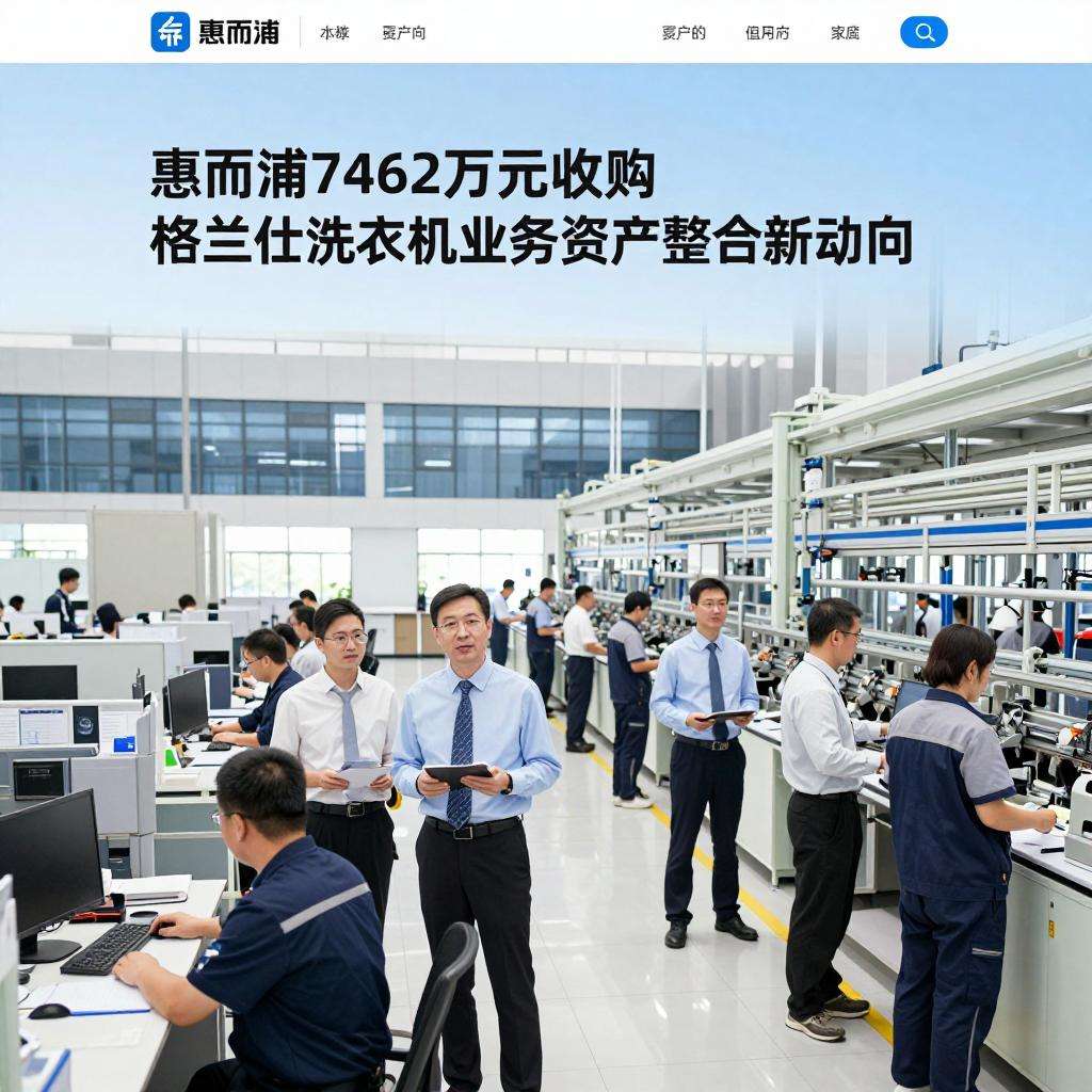 惠而浦7462万元收购格兰仕洗衣机业务｜资产整合新动向