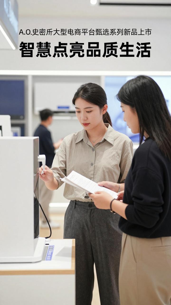 A.O.史密斯京东甄选系列新品上市：智慧点亮品质生活｜新品解读第一张图