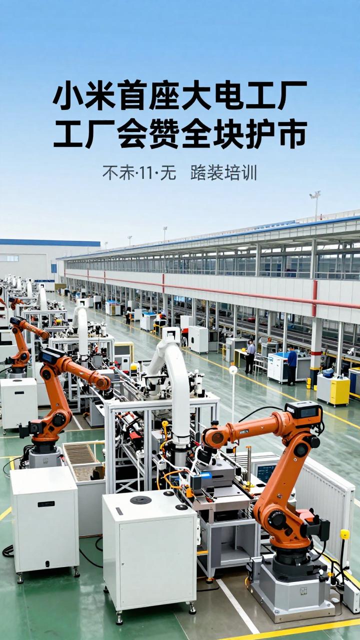 小米首座大家电工厂竣工投产｜智能家电制造新里程碑