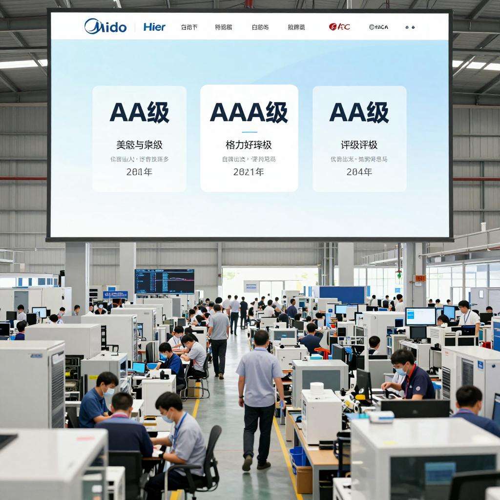 白电三巨头ESG评级出炉：美的海尔获AAA级，格力AA｜行业解读