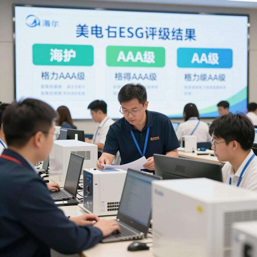 白电三巨头ESG评级出炉：美的海尔获AAA级，格力AA｜行业解读第一张图