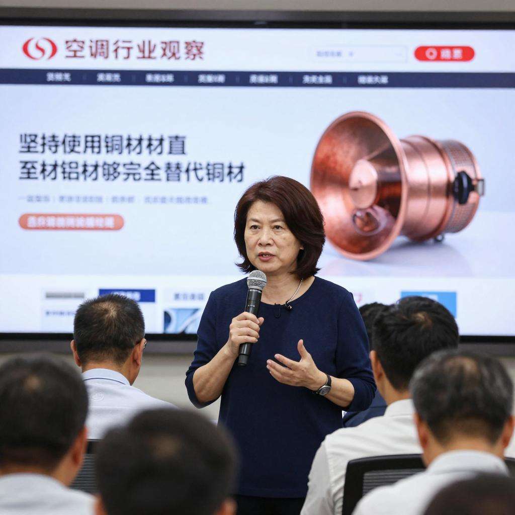 董明珠再谈铝代铜：坚持用铜，直至铝能完全替代｜空调行业观察
