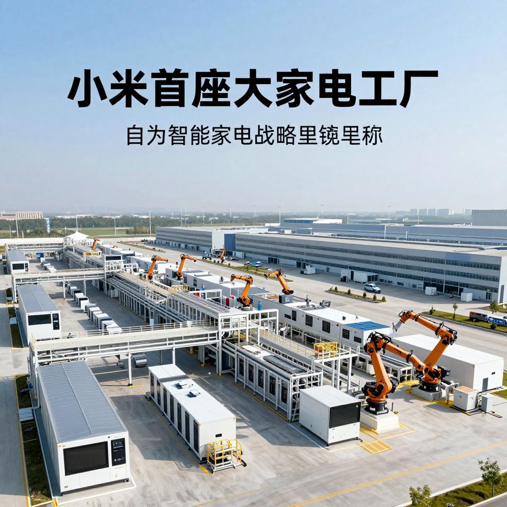 小米首座大家电工厂竣工投产｜智能家电战略新里程碑