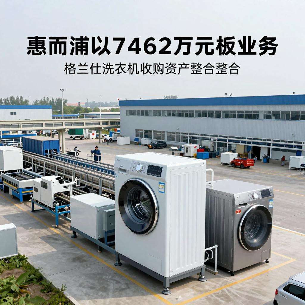 惠而浦7462万元收购格兰仕洗衣机业务｜资产整合新动向