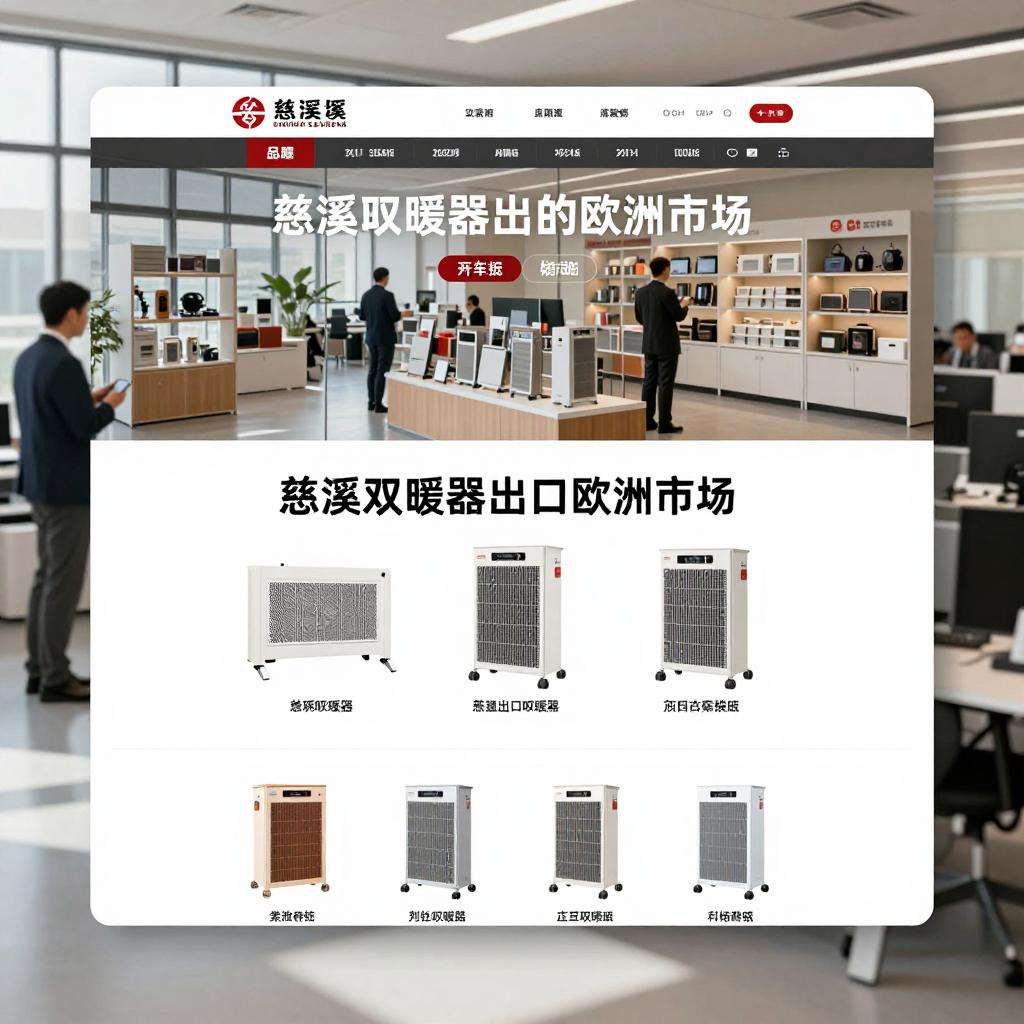 慈溪取暖器出口欧洲增长显著｜热销背后的策略分析