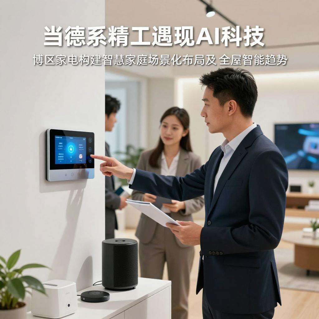 当德系精工遇见AI科技：博西家电构建智慧家庭场景化布局｜全屋智能趋势第一张图
