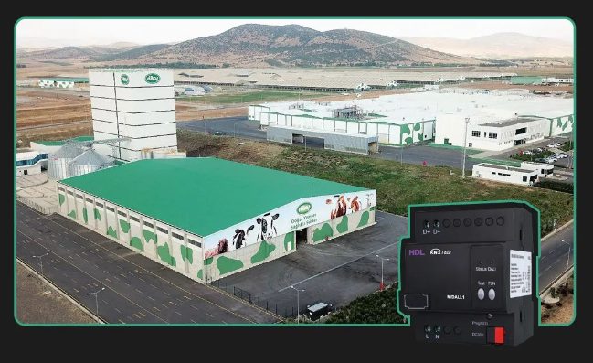 HDL的KNX案例：欧洲最大乳厂“不关灯”的节能密码