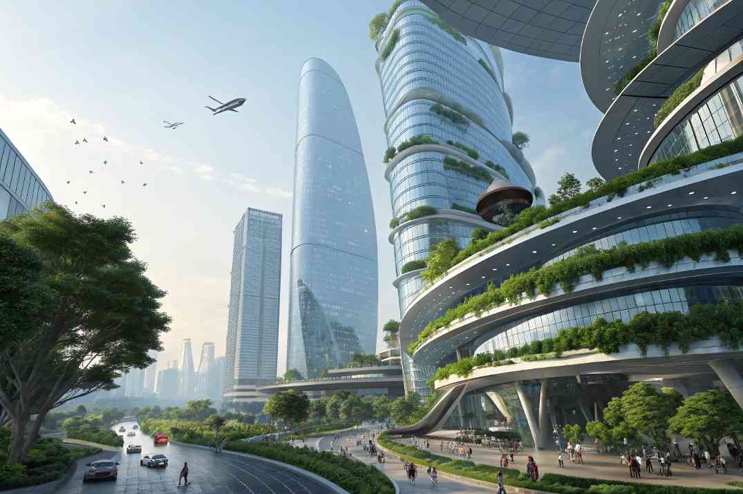 探索未来建筑：可持续与智能设计的创新