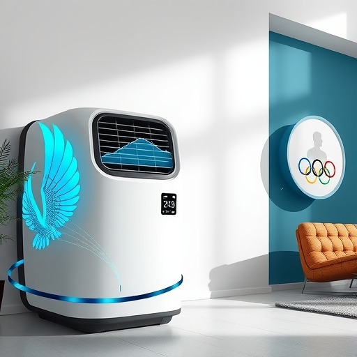 小蓝翼天花机，奥运冠军背书，AI健康赋能舒适生活场景(图1)