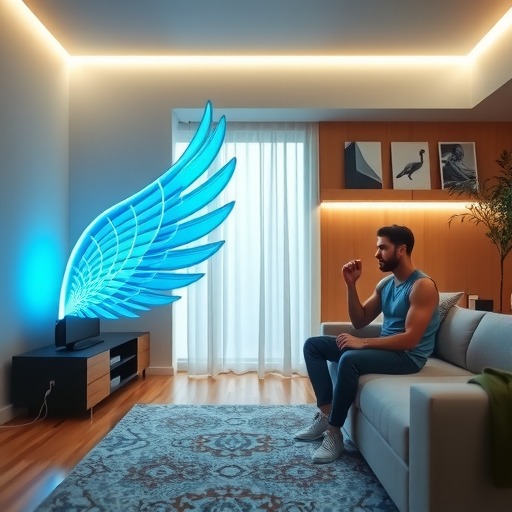 小蓝翼天花机，奥运冠军背书，AI健康赋能舒适生活场景(图1)