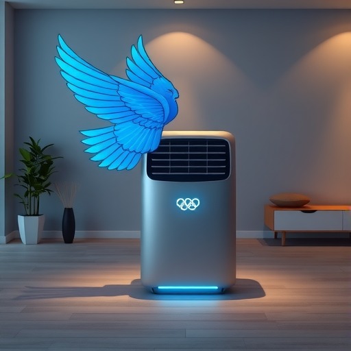 小蓝翼天花机，奥运冠军背书，AI健康赋能舒适生活场景(图1)