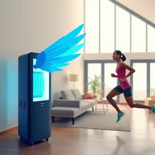 小蓝翼天花机，奥运冠军背书，AI健康赋能舒适生活场景(图1)