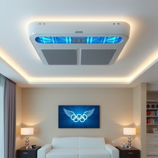 小蓝翼天花机，奥运冠军背书，AI健康赋能舒适生活场景(图1)