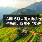 AI训练以太网交换机选型指南：释放千卡集群算力的四大硬指标