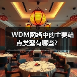 WDM网络中的主要站点类型有哪些？