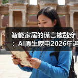 智能家居的谎言被戳穿:AI原生家电2026年迎来全面落地元年(图3) 智能家居的谎言被戳穿:AI原生家电2026年迎来全面落地元年(图3)