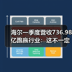 海尔一季度营收736.98亿跑赢行业：这不一定说明问题已经解决