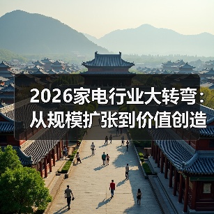 2026家电行业大转弯:从规模扩张到价值创造,谁在裸泳?(图2) 2026家电行业大转弯:从规模扩张到价值创造,谁在裸泳?(图2)