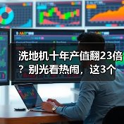 洗地机十年产值翻23倍？别光看热闹，这3个坑你躲不掉