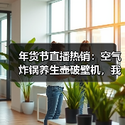 年货节直播热销：空气炸锅养生壶破壁机，我劝你别瞎买