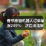春节擦窗机器人订单暴涨209%:这匹清洁黑马是怎么跑出来的(图2) 春节擦窗机器人订单暴涨209%:这匹清洁黑马是怎么跑出来的(图2)