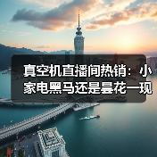 真空机直播间热销：小家电黑马还是昙花一现？（图4）