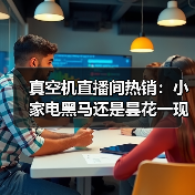 真空机直播间热销：小家电黑马还是昙花一现？（图3）